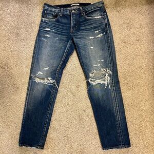 Moussy Distressed Japan made cotton Jeans 28